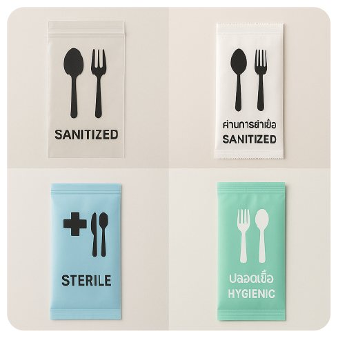 ถุงใส่ช้อนซ้อม